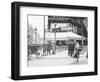 Metro Entrance and Restaurant-null-Framed Photographic Print