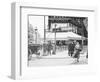 Metro Entrance and Restaurant-null-Framed Photographic Print