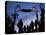 Metro Entrance, Montmartre, Paris, France-Neil Farrin-Stretched Canvas