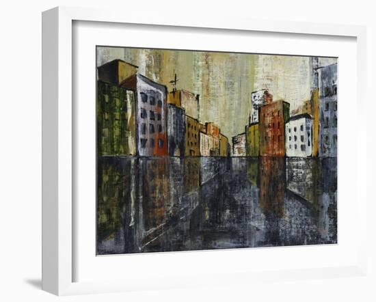 Metro I-Carol Black-Framed Art Print