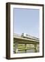 Metro, Local Transport, Orestad, Island Amager, Copenhagen, Denmark, Scandinavia-Axel Schmies-Framed Photographic Print