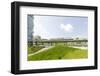 Metro, Local Transport, Orestad, Island Amager, Copenhagen, Denmark, Scandinavia-Axel Schmies-Framed Photographic Print