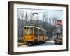 Metro Milan and traditional tram, Milan, Lombardy, Italy, Europe-Alexandre Rotenberg-Framed Photographic Print