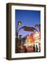 Metro Moulin Rouge Paris-null-Framed Art Print