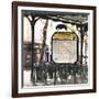 Metro Paris Abbesses-Philippe Hugonnard-Framed Giclee Print