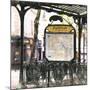 Metro Paris Abbesses-Philippe Hugonnard-Mounted Giclee Print