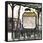 Metro Paris Abbesses-Philippe Hugonnard-Framed Stretched Canvas