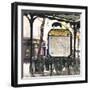 Metro Paris Abbesses-Philippe Hugonnard-Framed Giclee Print