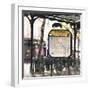 Metro Paris Abbesses-Philippe Hugonnard-Framed Giclee Print