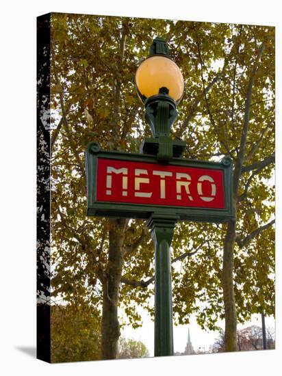 Metro, Paris, France-Lisa S. Engelbrecht-Stretched Canvas