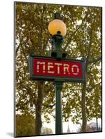 Metro, Paris, France-Lisa S. Engelbrecht-Mounted Photographic Print