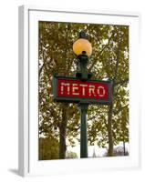 Metro, Paris, France-Lisa S. Engelbrecht-Framed Photographic Print