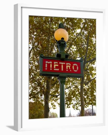 Metro, Paris, France-Lisa S. Engelbrecht-Framed Photographic Print