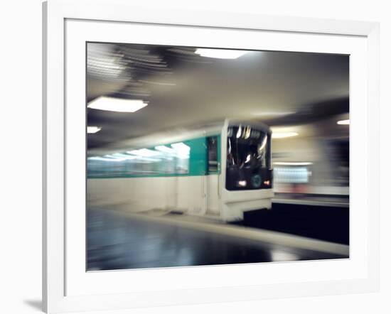 Metro, Paris, France-David Barnes-Framed Photographic Print