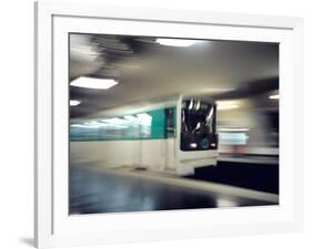 Metro, Paris, France-David Barnes-Framed Photographic Print