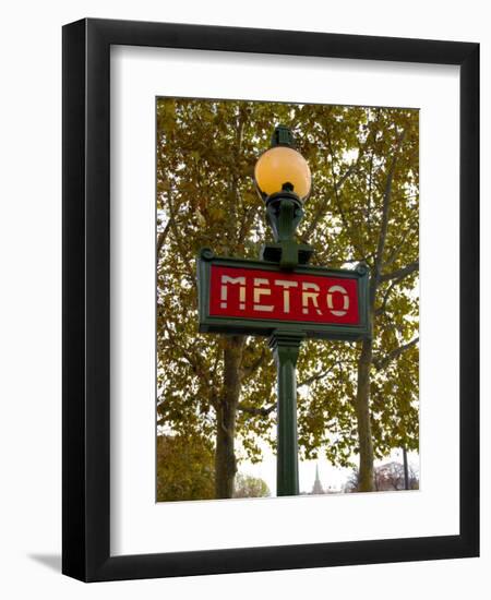 Metro, Paris, France-Lisa S. Engelbrecht-Framed Photographic Print