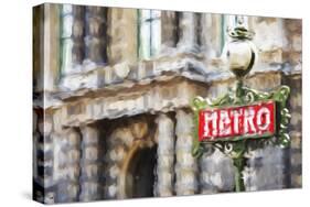 Metro Paris II - In the Style of Oil Painting-Philippe Hugonnard-Stretched Canvas