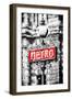 Metro Paris - In the Style of Oil Painting-Philippe Hugonnard-Framed Giclee Print