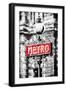 Metro Paris - In the Style of Oil Painting-Philippe Hugonnard-Framed Giclee Print