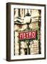 Metro Paris-Philippe Hugonnard-Framed Giclee Print