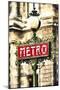 Metro Paris-Philippe Hugonnard-Mounted Giclee Print