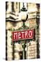 Metro Paris-Philippe Hugonnard-Stretched Canvas