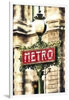 Metro Paris-Philippe Hugonnard-Framed Giclee Print