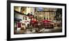 Metro Saint-Michel, Paris-Stephane Rey-Gorrrez-Framed Art Print