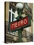 Metro Sign, Paris, France, Europe-Neale Clarke-Stretched Canvas