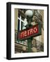 Metro Sign, Paris, France, Europe-Neale Clarke-Framed Photographic Print