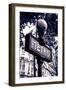 Metro Sign, Paris, France-Russ Bishop-Framed Photographic Print