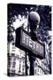 Metro Sign, Paris, France-Russ Bishop-Stretched Canvas