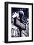 Metro Sign, Paris, France-Russ Bishop-Framed Photographic Print