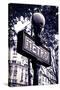 Metro Sign, Paris, France-Russ Bishop-Stretched Canvas