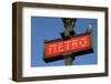 Metro Sign Paris-Hans Peter Merten-Framed Photographic Print