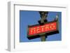 Metro Sign Paris-Hans Peter Merten-Framed Photographic Print