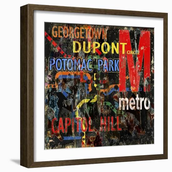 Metro-Karen Williams-Framed Giclee Print