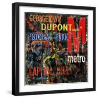 Metro-Karen Williams-Framed Giclee Print