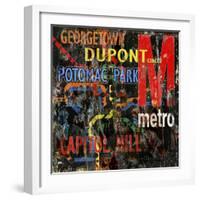 Metro-Karen Williams-Framed Giclee Print