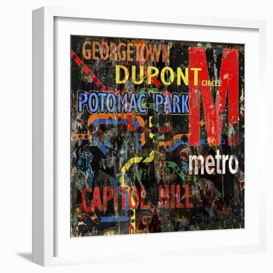 Metro-Karen Williams-Framed Giclee Print