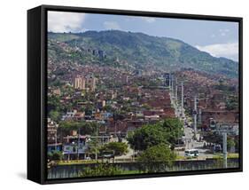 Metrocable Gondola, Medellin, Colombia, South America-Christian Kober-Framed Stretched Canvas