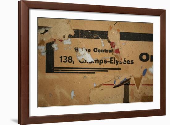 Metrographic VI-Tony Koukos-Framed Giclee Print