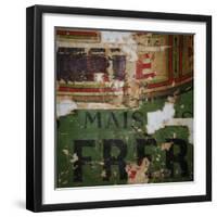 Metrographic XIV-Tony Koukos-Framed Giclee Print