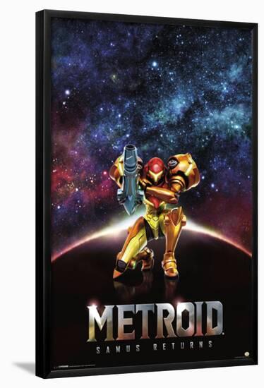 Metroid - Samus Returns-null-Framed Poster