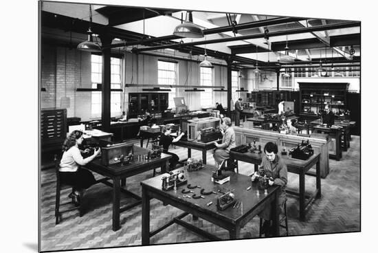 Metrology Gauge Room-National Physical Laboratory-Mounted Photographic Print