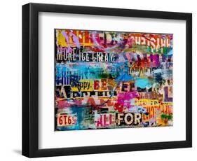 Metromix Luv I-Erin Ashley-Framed Art Print