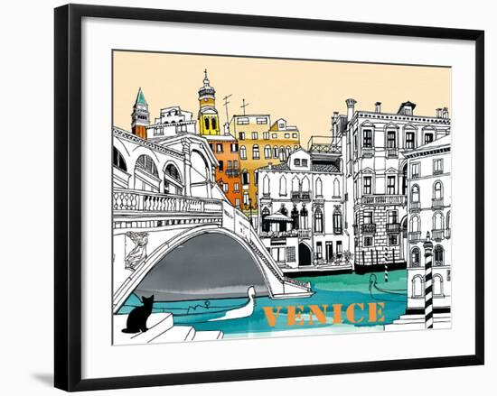 Metropol IV-Sandra Jacobs-Framed Giclee Print