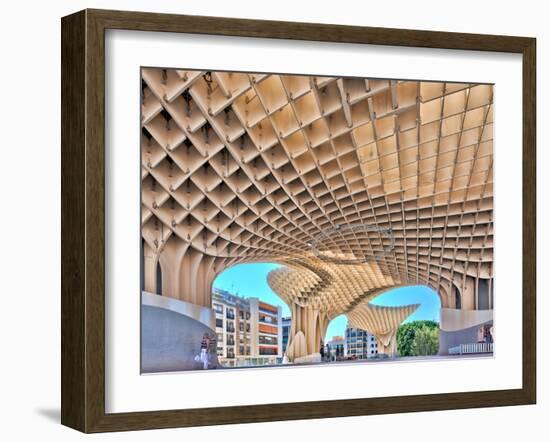 Metropol Parasol Building-Felipe Rodriguez-Framed Photographic Print