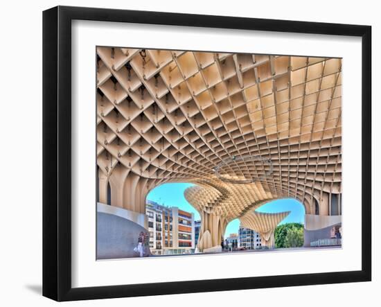 Metropol Parasol Building-Felipe Rodriguez-Framed Photographic Print