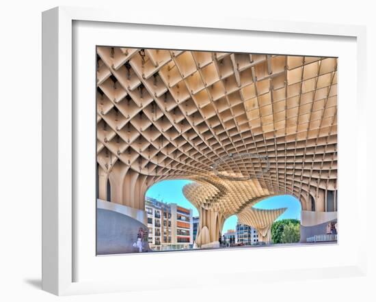 Metropol Parasol Building-Felipe Rodriguez-Framed Photographic Print